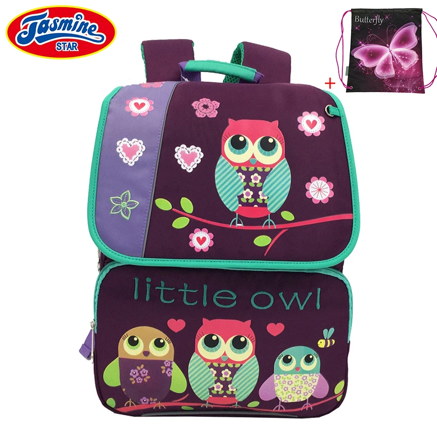 Jasminestar ортопедические Рюкзаки Водонепроницаемый ранец дети Школьные ранцы