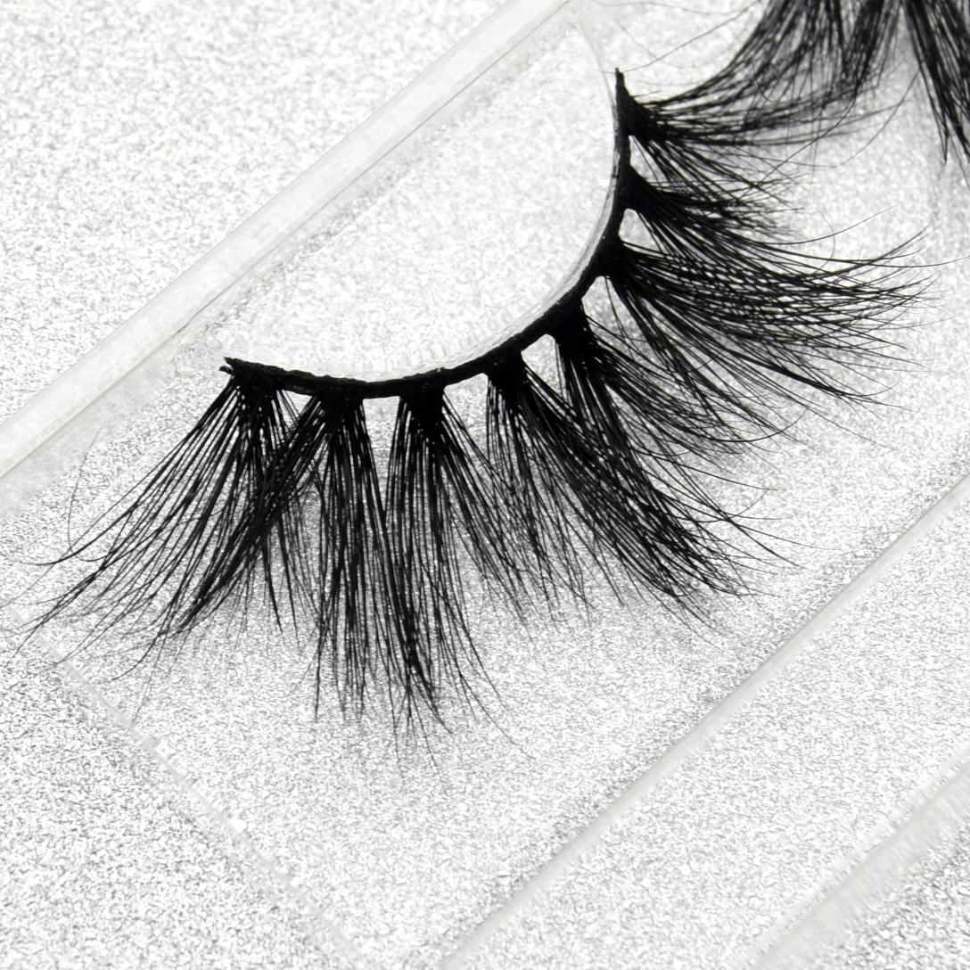 Visofree 25mm 3D Mink Eyelashes Upper Lashes 100% Real Strip Handmade Crossing Eye Extension E86 | Красота и здоровье