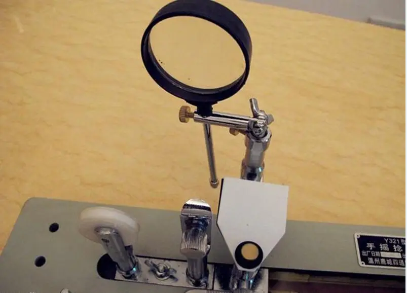 Ручной тестер пряжи счетчик волоконно-тканевой тестирующей машины оборудование