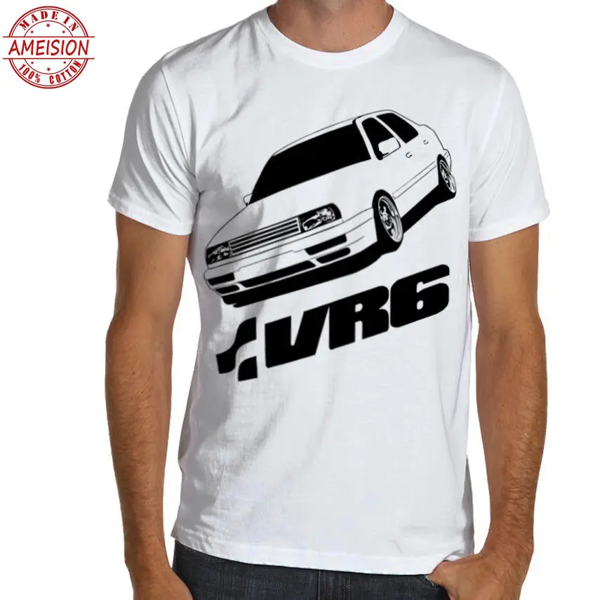 2019 летняя Стильная мужская футболка Jetta Vento MK3 VR6 Премиум Мягкая хлопковая
