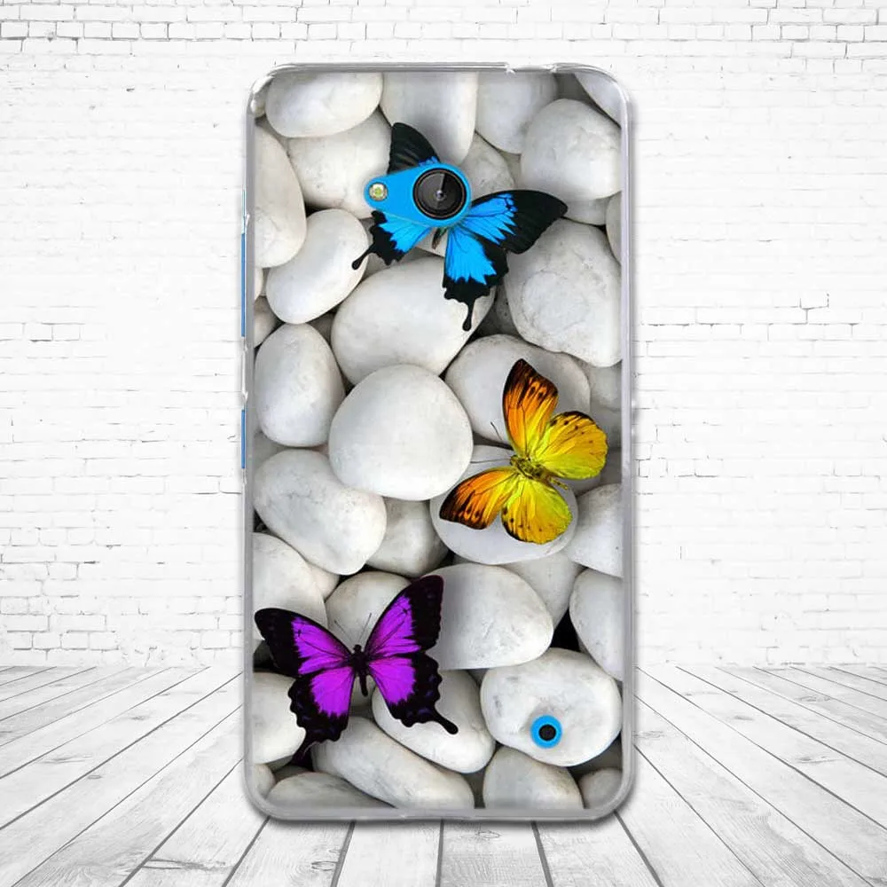 Роскошный чехол для Nokia Microsoft Lumia 640 Мягкая силиконовая задняя крышка из ТПУ Coque Funda