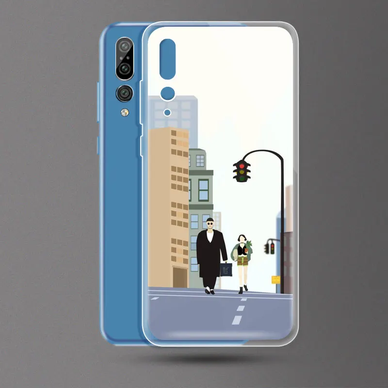 DREAMFOX N108 Leon Matilda Soft TPU Silicone Cover For Huawei Mate 20 8 9 10 Lite Pro Nova 3 3e 3i 4 4e Case |
