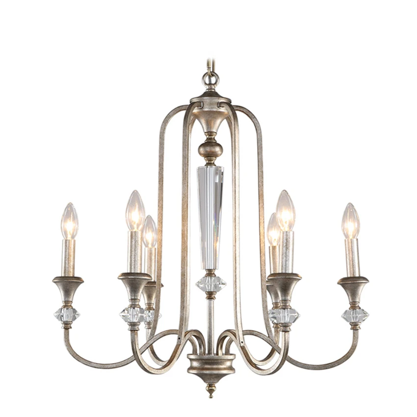 Американские ретро свечи светильники хрустальные деревенские французские для