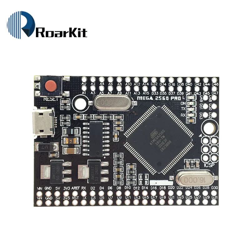 Мега 2560 PRO MINI 5 вольт постоянного тока (вставки) CH340G ATmega2560 16AU с мужской pinheaders