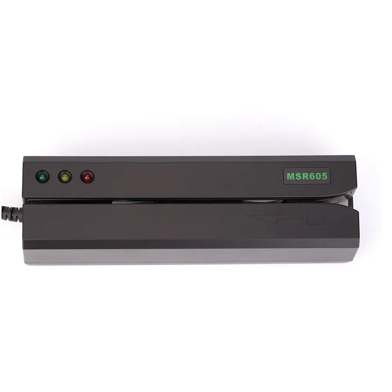 MSR605 Считыватель магнитных карт интерфейс USB черный для записи/чтения|Картридеры|