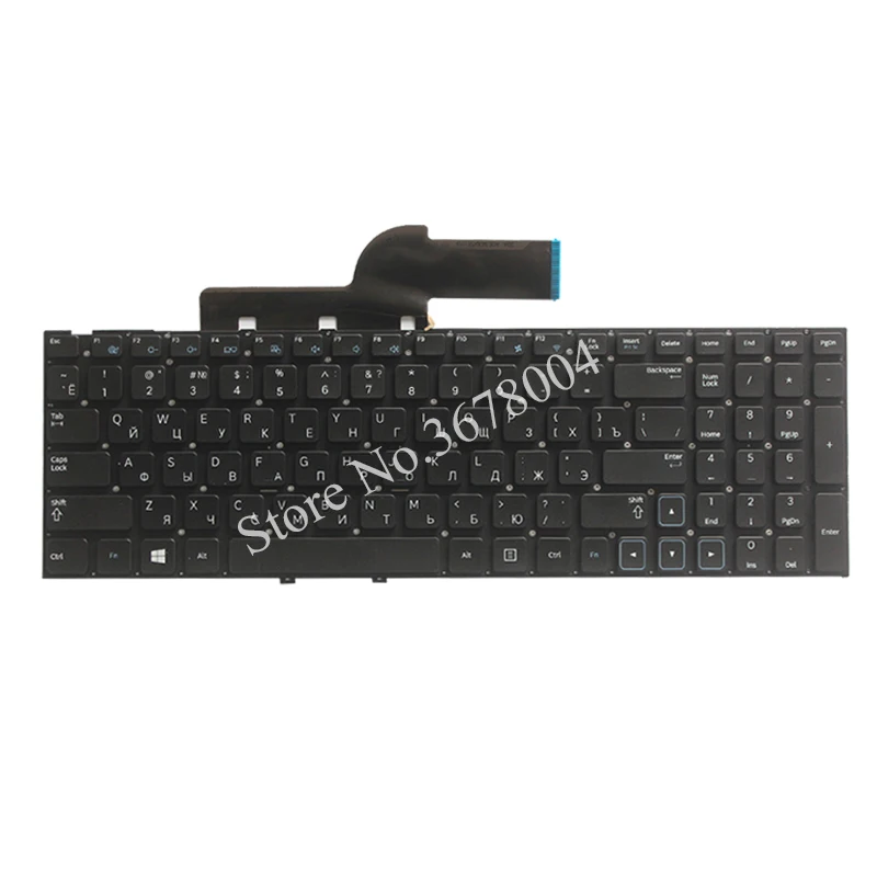 Новая русская клавиатура для ноутбука Samsung NP300E5C NP3530EA 300E5C NP300E5X без рамки |