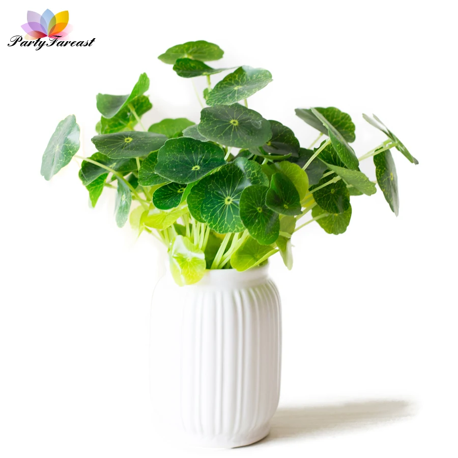 5 шт./лот Зеленая черепаха/листья лотоса декоративных растений для сада Кухня