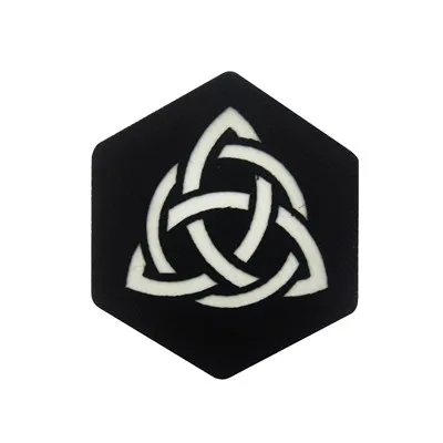 4 Викинг Компас Vegvisir Тактический Патч Скандинавская Руна Aegishjalmr светящийся патч языческий Викинг металлический языческий знак - Цвет: 4