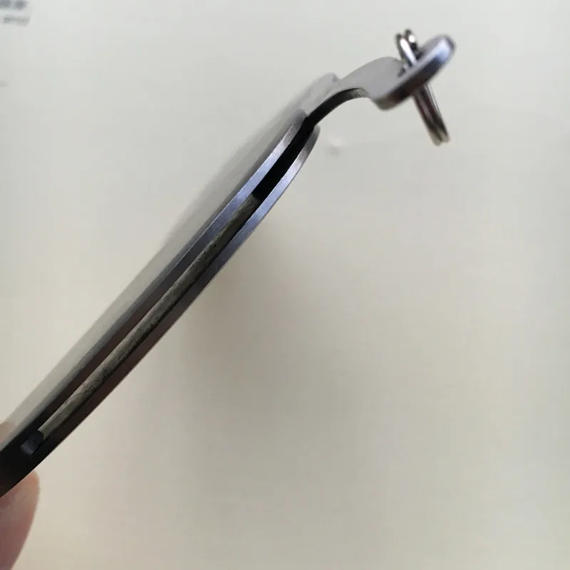 Нож для ключей складной карманный мини нож из нержавеющей стали 1 шт. отдыха на природе выживания