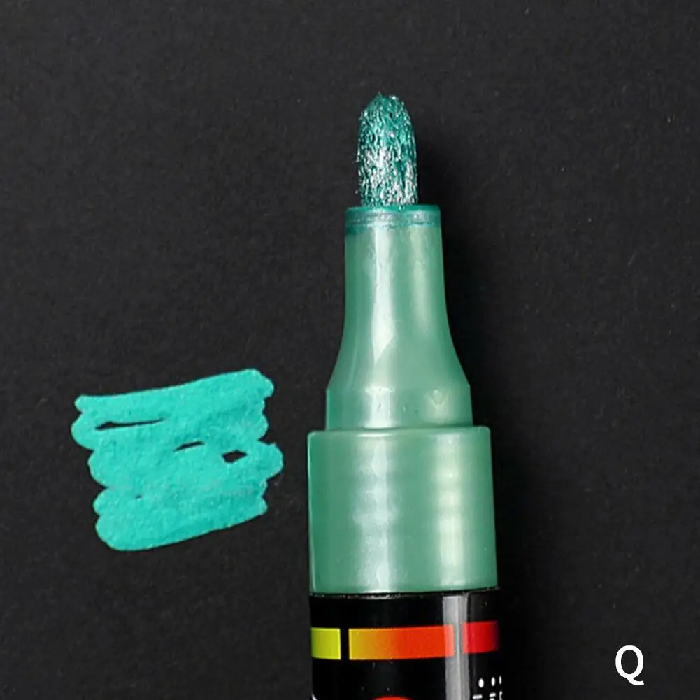 Permanent Tyre Paint Pen Car Motorcycle Bike Creative Marker Colourful Waterproof Oil Pen Rubber/Metal/Glass/Wood Tyre Paint