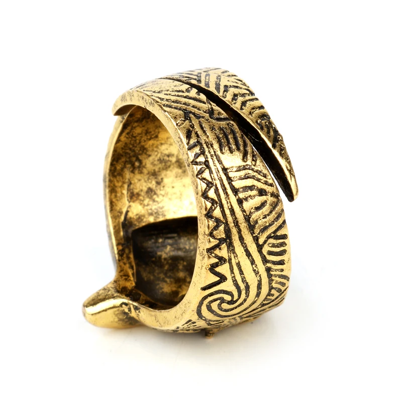 Косплей ювелирные изделия Viking Ворон Huginn ворона кольцо для мужчин и женщин в