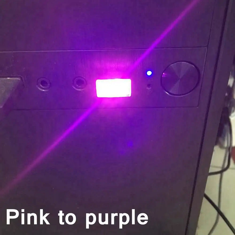 Pink to purple 1 шт. мини USB ночной Светильник СВЕТОДИОДНЫЙ сигаретный светильник er автомобильный интерьерный атмосферный светильник лампа для ног светильник ing декоративный светильник - Испускаемый цвет: Pink to purple