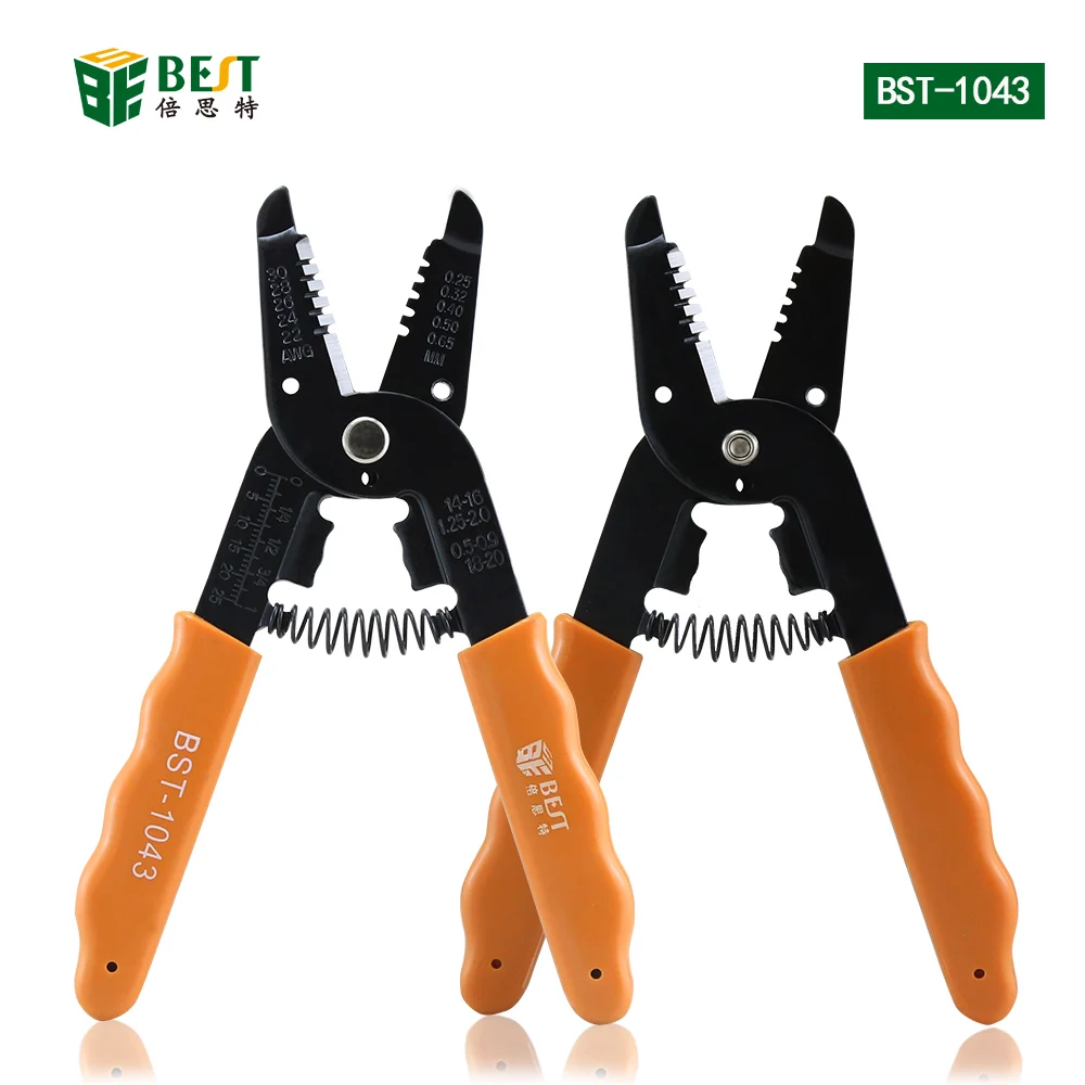 

BST-1043 Automatic Wire Stripper Multipurpose Precision Wire Stripper Pliers Cable Wire Stripping Cutter Hand Tools