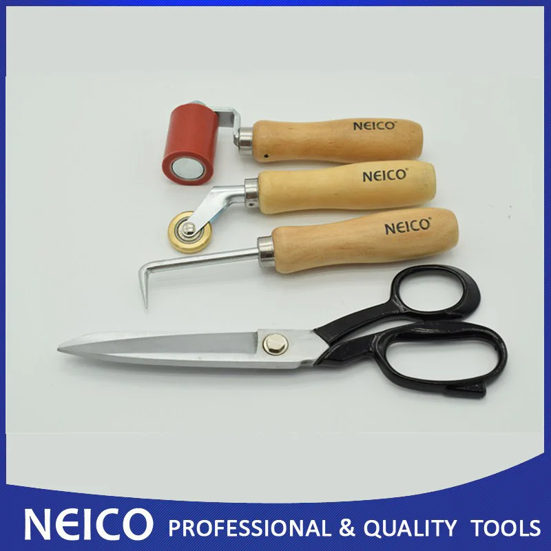 4 шт. кровельные мембранные инструменты для установки ножницы набор инструментов