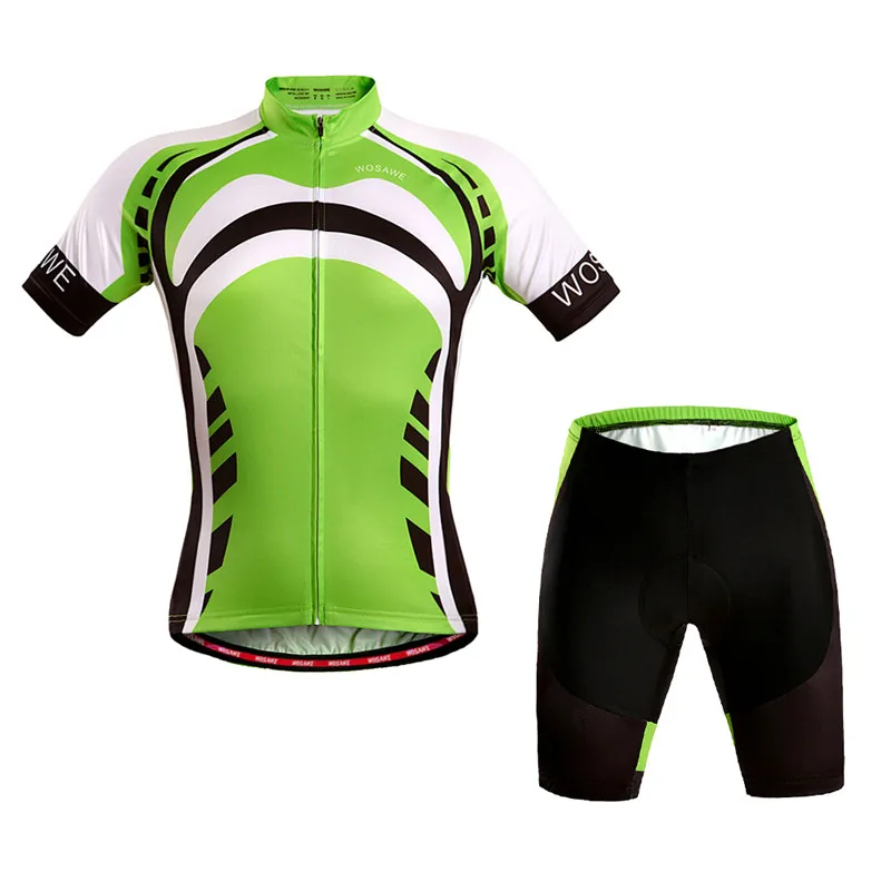 BC463 WOSAWE крутой Комплект Джерси для велоспорта с коротким рукавом uniforme ciclismo полиэстер летний велосипед ciclismo ropa hombre одежда для велоспорта - Цвет: BC463
