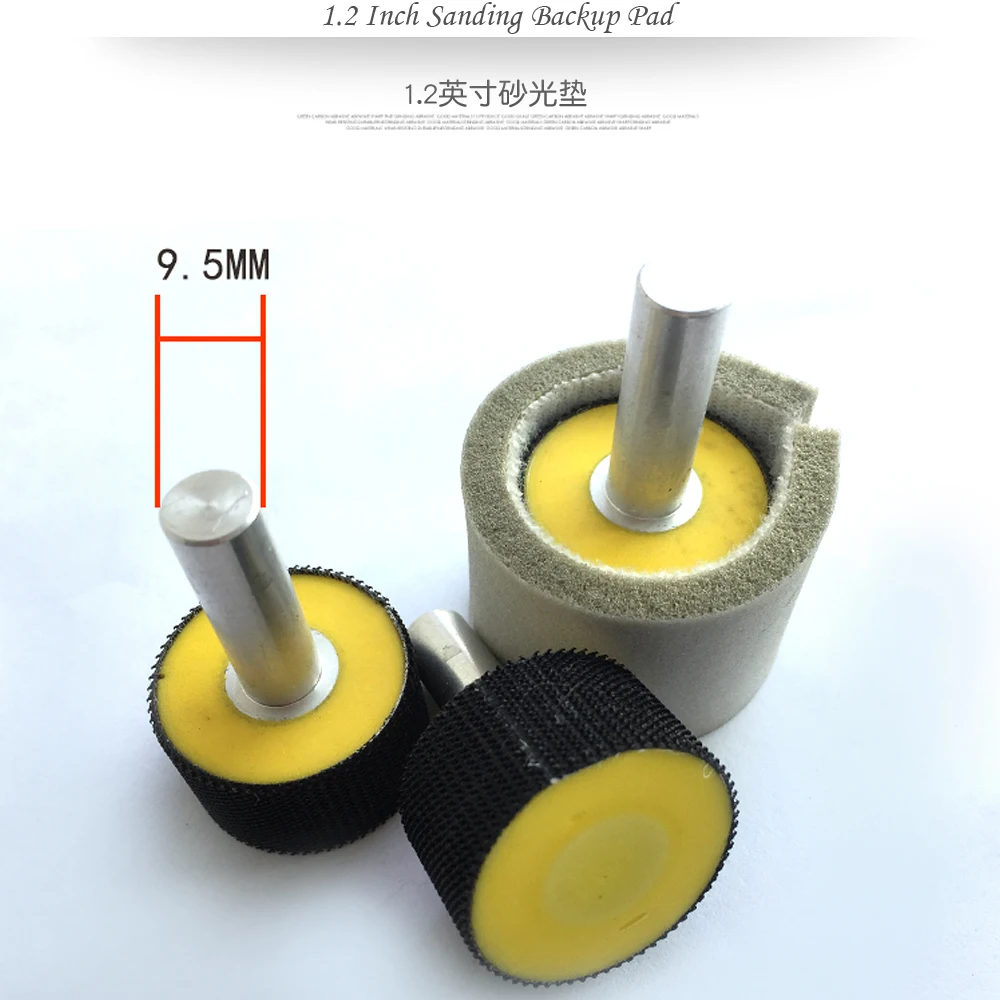 1.2 Inch 30mm Sanding Disc Backing Pad with 9.5mm Shank for ABB Robot Arc Surface Grinding |