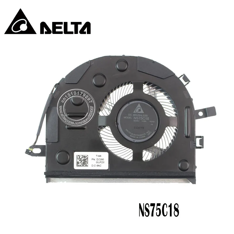 Вентилятор охлаждения ЦП Delta для Lenovo ideapad 320S 14 NS75C18 16J02 DC28000JFD0|cpu cooling fan|cooling fancpu |
