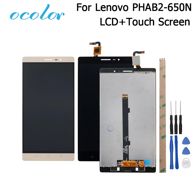 Ocolor для Lenovo phab2 Phab 2 PB2 650 650N 650M 650Y ЖК дисплей Дисплей и Сенсорный экран планшета