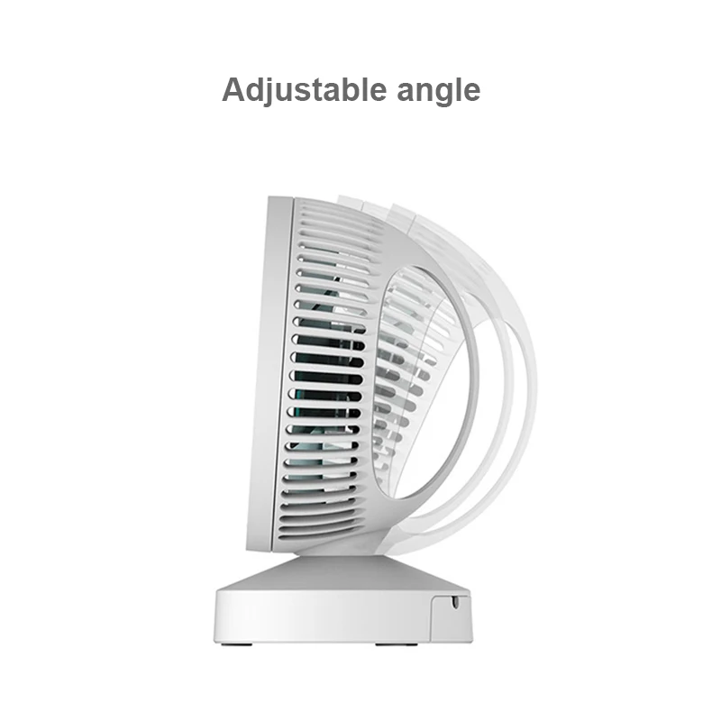 Ventilador портативный вентилятор USB Настольный бесшумный мини-вентилятор электрический кондиционер небольшой вентилятор охлаждения семь лопастей вентилятор