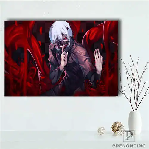 Изготовленная на заказ одежда с надписью Tokyo ghoul (2) @ Печатный постер ткань