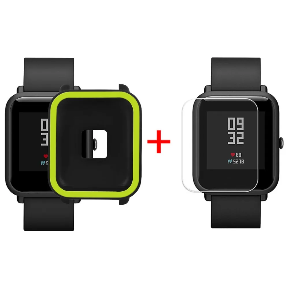 Новый мягкий силиконовый чехол для Huami Amazfit Bip Youth Watch witht TPU защита экрана Смарт