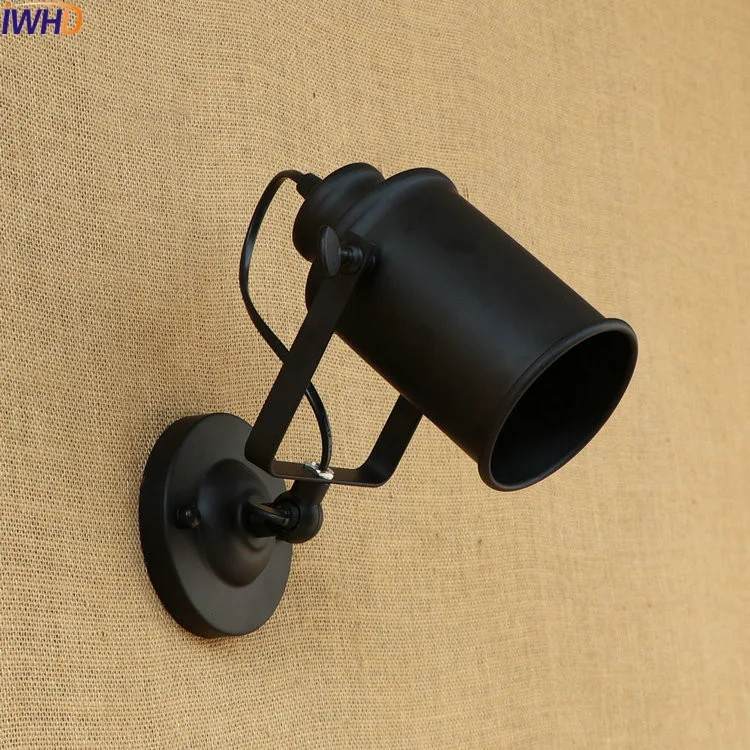 IWHD белый современный светодиодный настенный светильник Wandlamp спальня Домашний Светильник ing лестничный светильник s вращающийся настенный светильник бра Apliques Pared