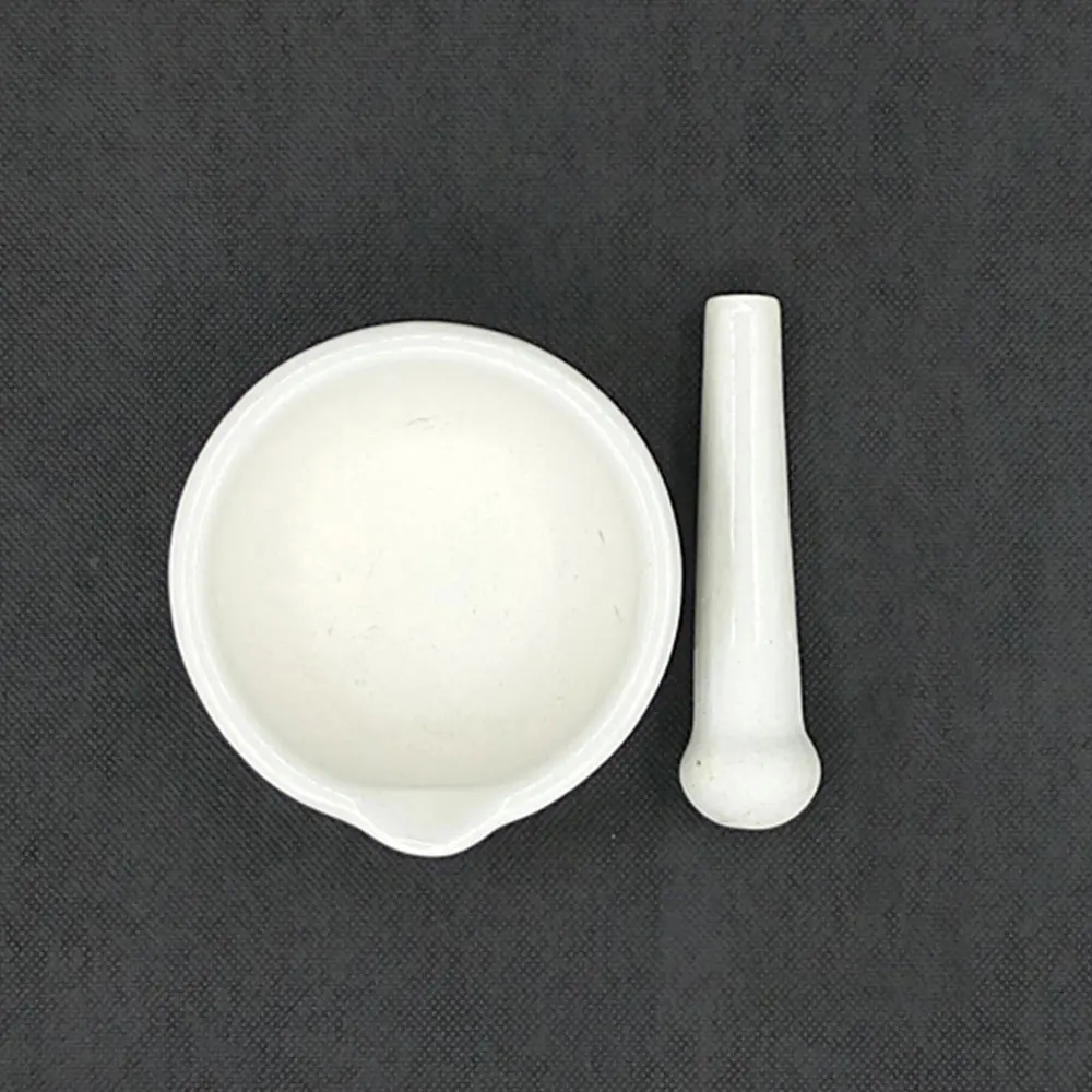 Новинка 2018 белый Топпинг настоящий фарфоровый раствор и пестик набор для
