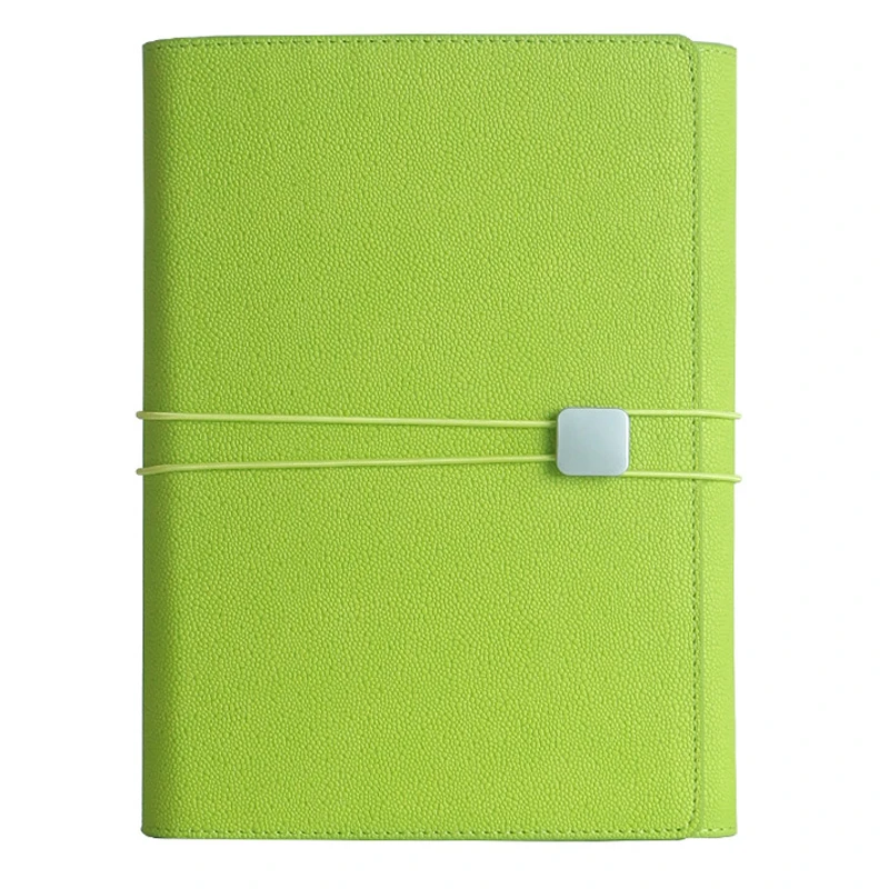 Green A5 Office Planner Business Notebook School Stationery Supplies Loose-leaf Notebook Agenda Planner Organizer Bullet Journal - Цвет: Green