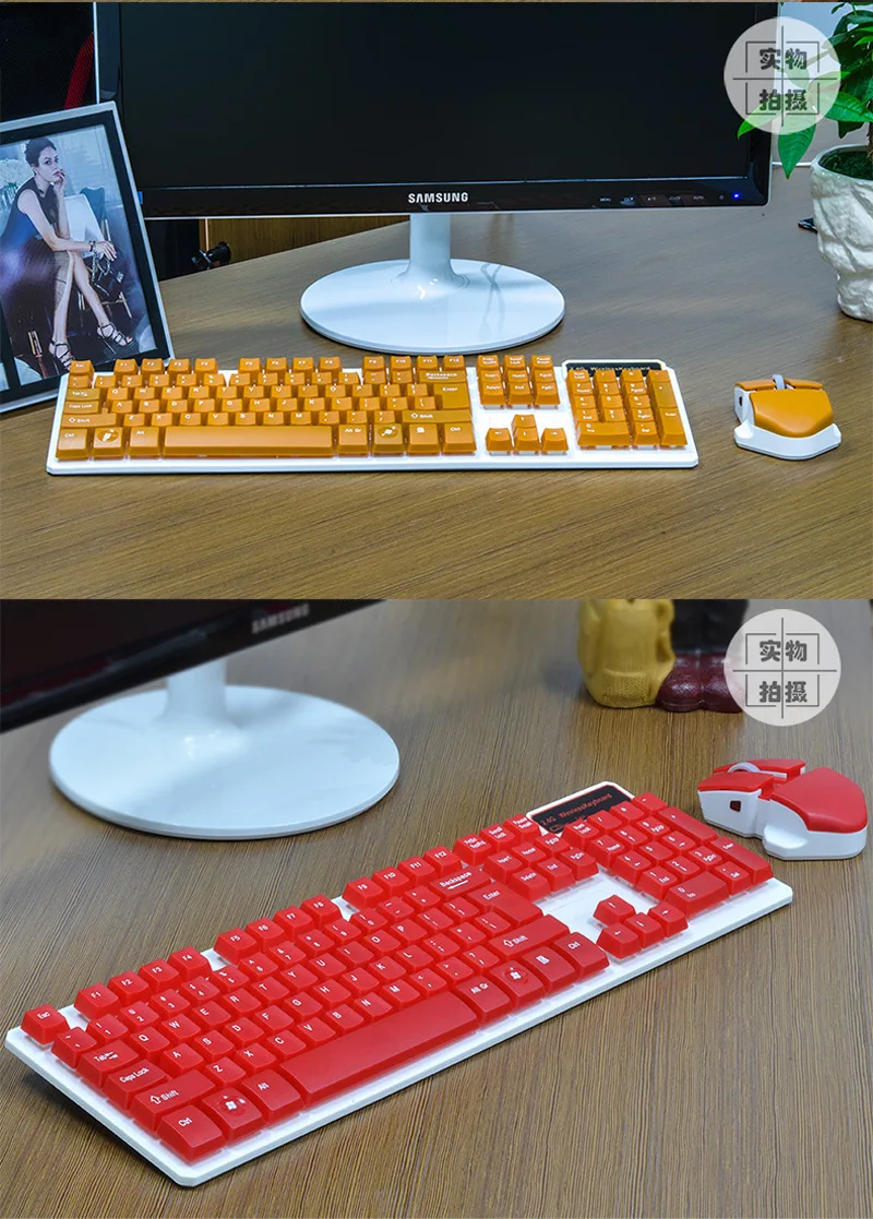 Suspension keyboard wireless and mouse suit fashion suspension mechanical for notebooks / Gaming desktops | Компьютеры и офис
