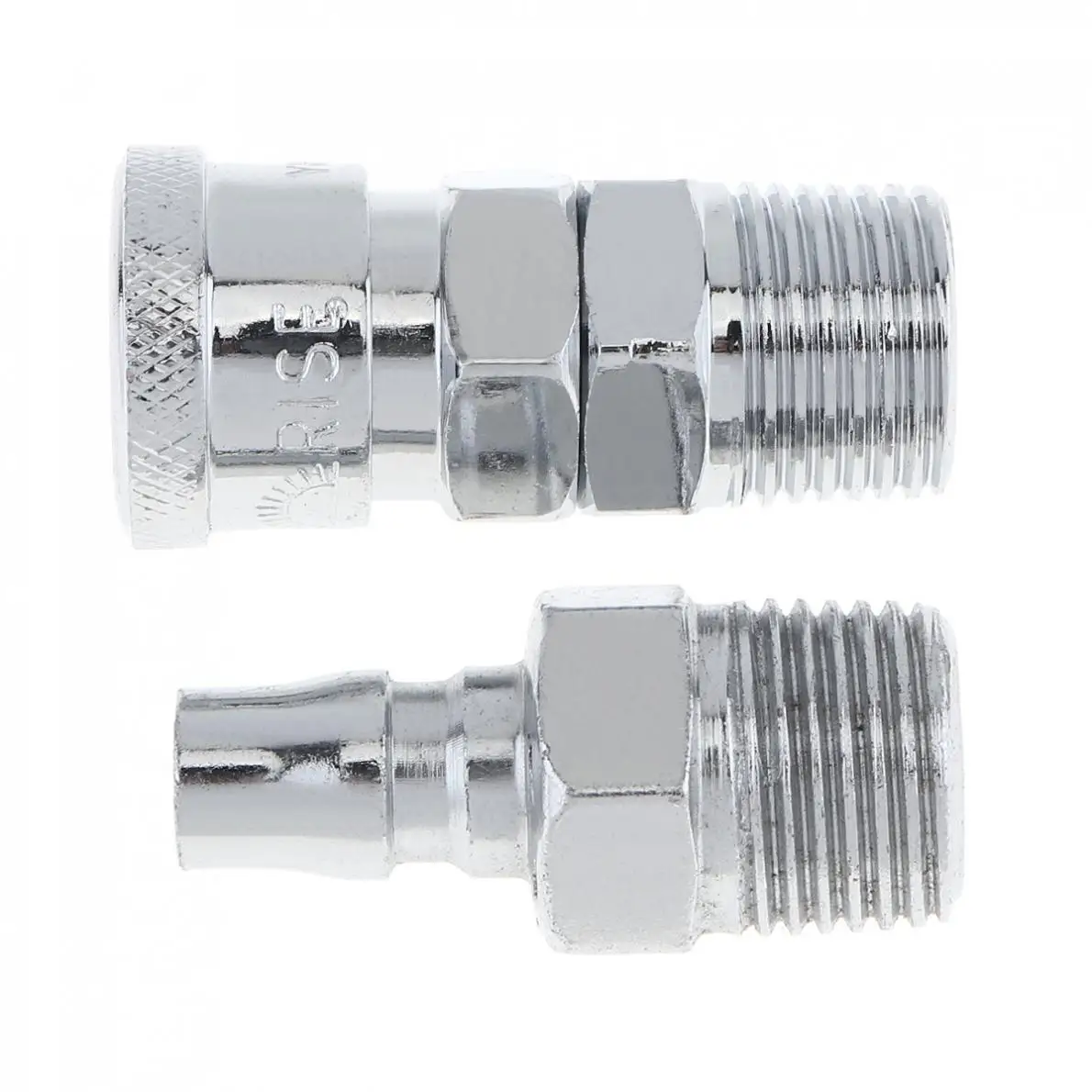 

2pcs/lot Silver TL-S12 40SM+PM High Speed Steel Pneumatic Fitting Quick High Pressure Connector