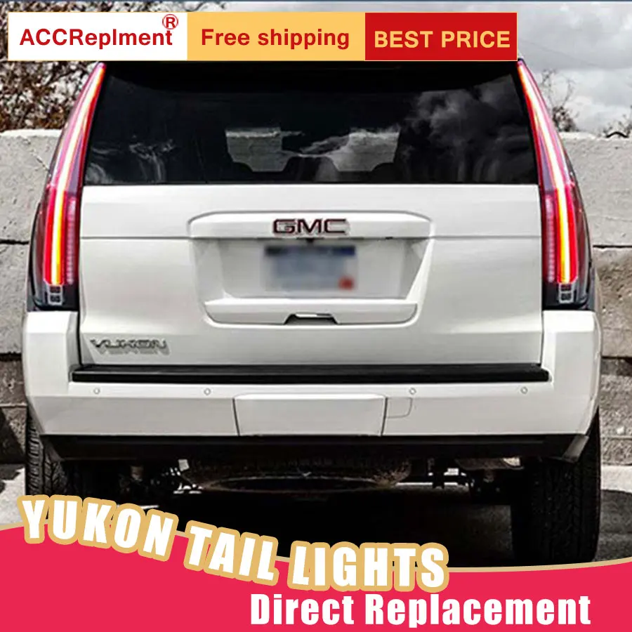 Автомобильный Стайлинг светодиодный задний фонарь для GMC Юкон хвост светильник s