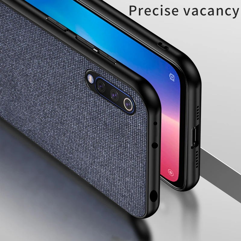 Хлопковый тканевый чехол для Xiaomi Mi CC9 CC9E CC 9 9E Mi9 Mi8 Retra классический силиконовый