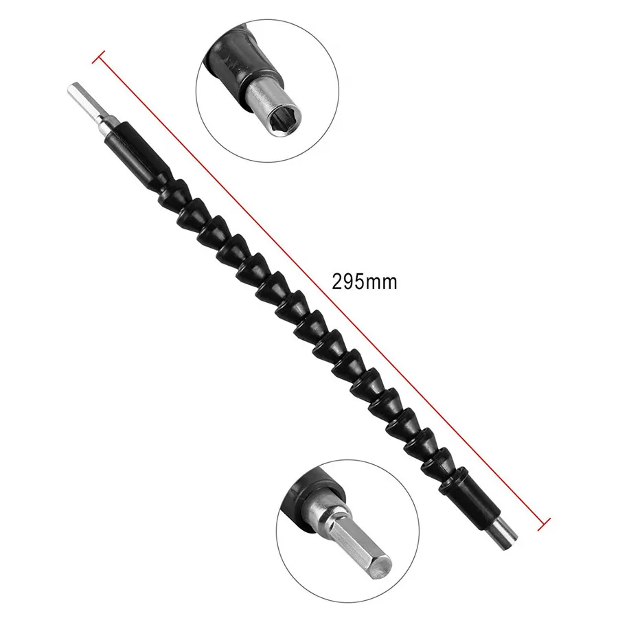 Электрическая дрель 305 мм отвертка Многофункциональный Универсальный гибкий вал