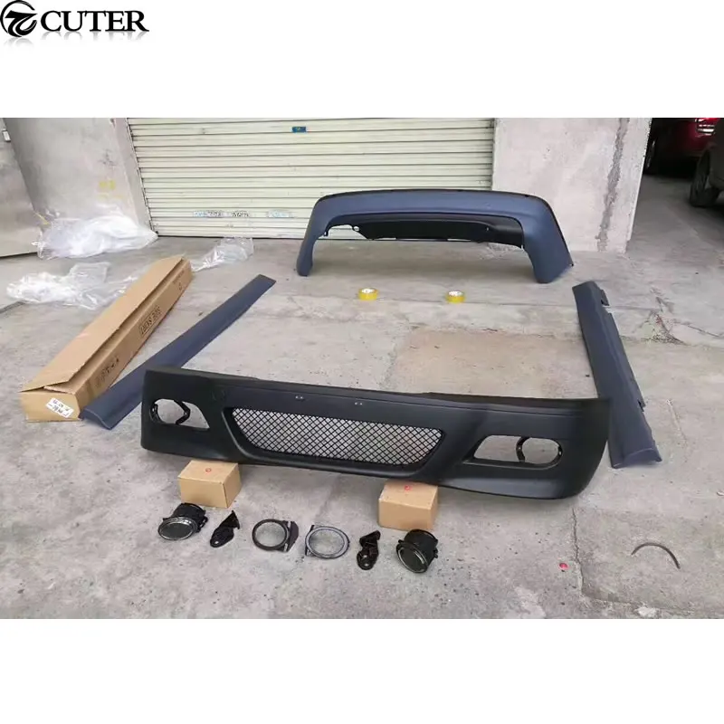 Комплект кузова автомобиля E46 325i M3 полипропиленовая Неокрашенная боковая юбка