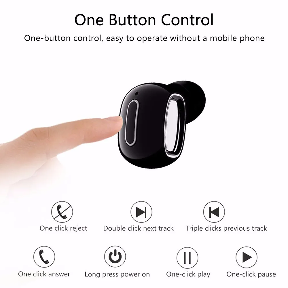 Bluetooth 4 2 беспроводной в ухо наушники для игровой гарнитуры головной телефон