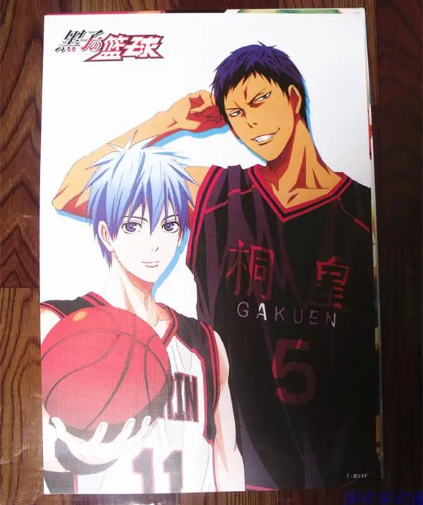 8 шт./компл. Kuroko no постер с корзиной Аниме Kagami Hyuga различные дизайнерские