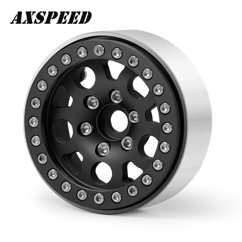 AXSPEED 1 9 дюймов бисером 1:10 сплавочных ободьев дюймовые колесные диски для 1/10