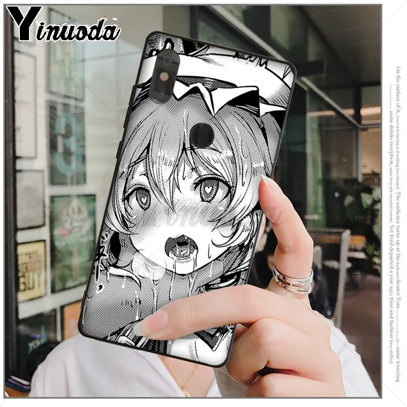 A10 Yinuoda аниме девушка мультфильм Япония милые лица DIY Роскошный чехол для телефона для Xiao mi Red mi 5 5Plus Note4 4X Note5 6A mi 6 mi x2 mi x2S - Цвет: A10