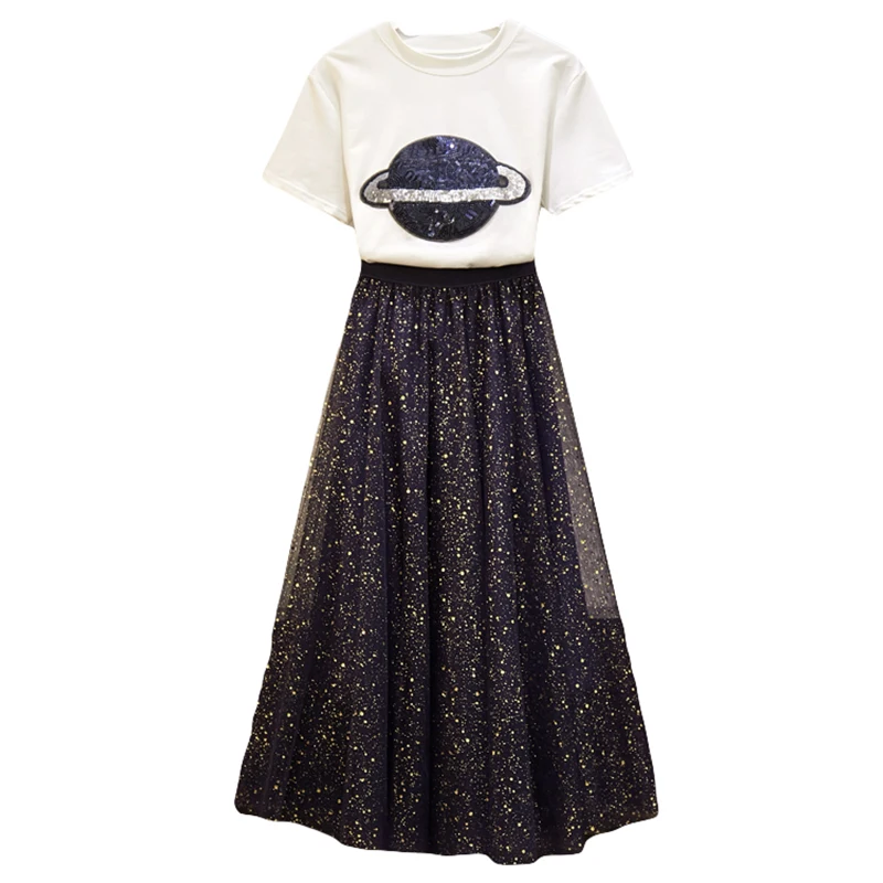 Летний женский Романтический Комплект из двух предметов Trytree повседневный топ с