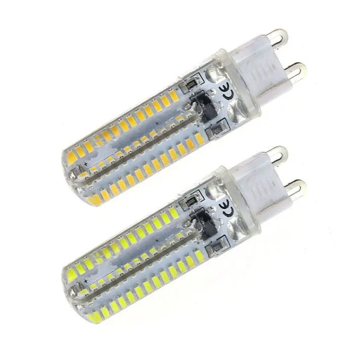 G9 светодиодный свет лампы 9 W AC220V светодиодный лампы SMD3014 свет лампы заменить 30/Лампа, заменяющая галогенновую лампу 40 Вт 104 светодиодный лампы холодный белый/теплый белый лампада светодиодный
