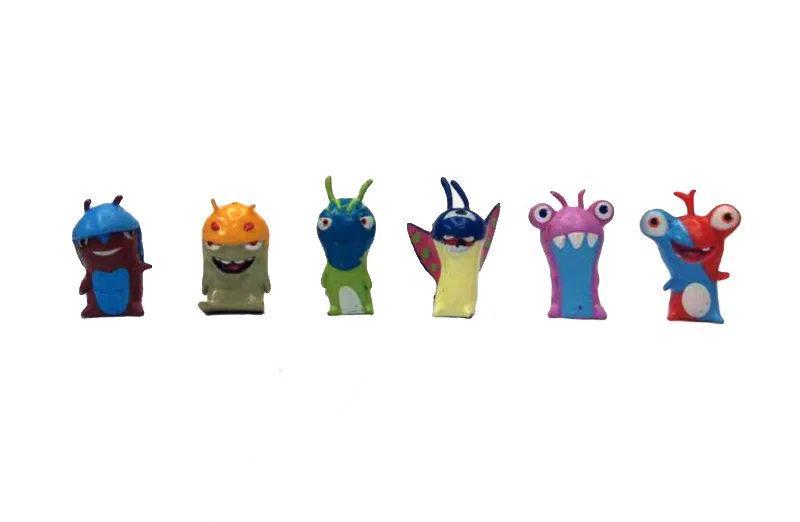 24 шт. Slugterra модель игрушки 5 см с рисунком из аниме мультфильм &quotСлагтерра&quot мини