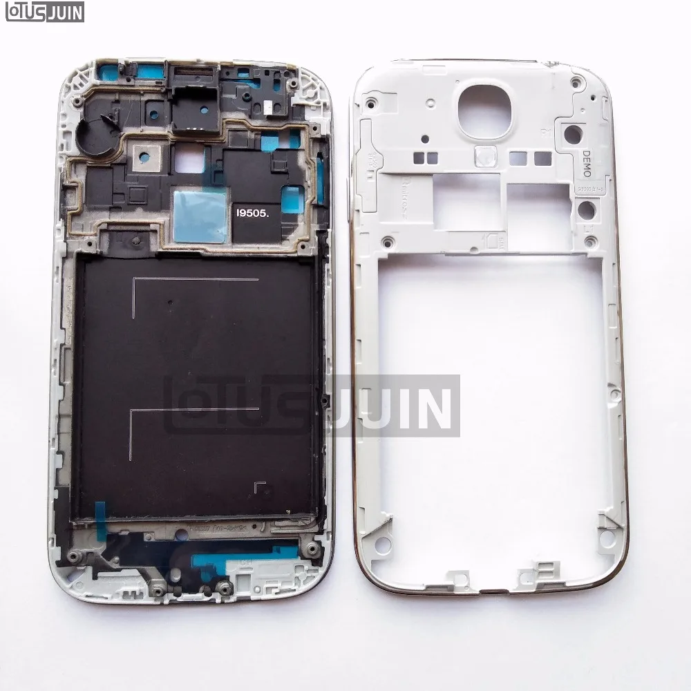 1 шт. защитная рамка корпуса + передняя ЖК дисплея для Samsung S4 i9505 запасная среднего