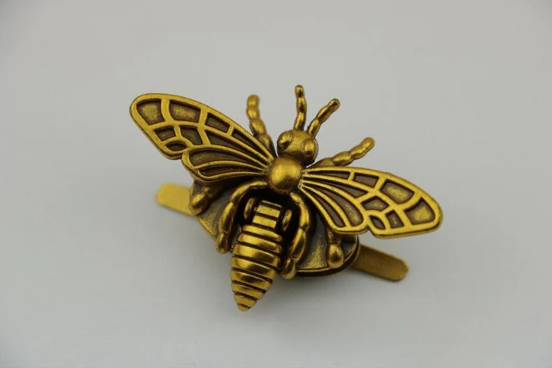 10 шт./лот искусственная сумка для багажа украшение в форме пчелы винтовой замок