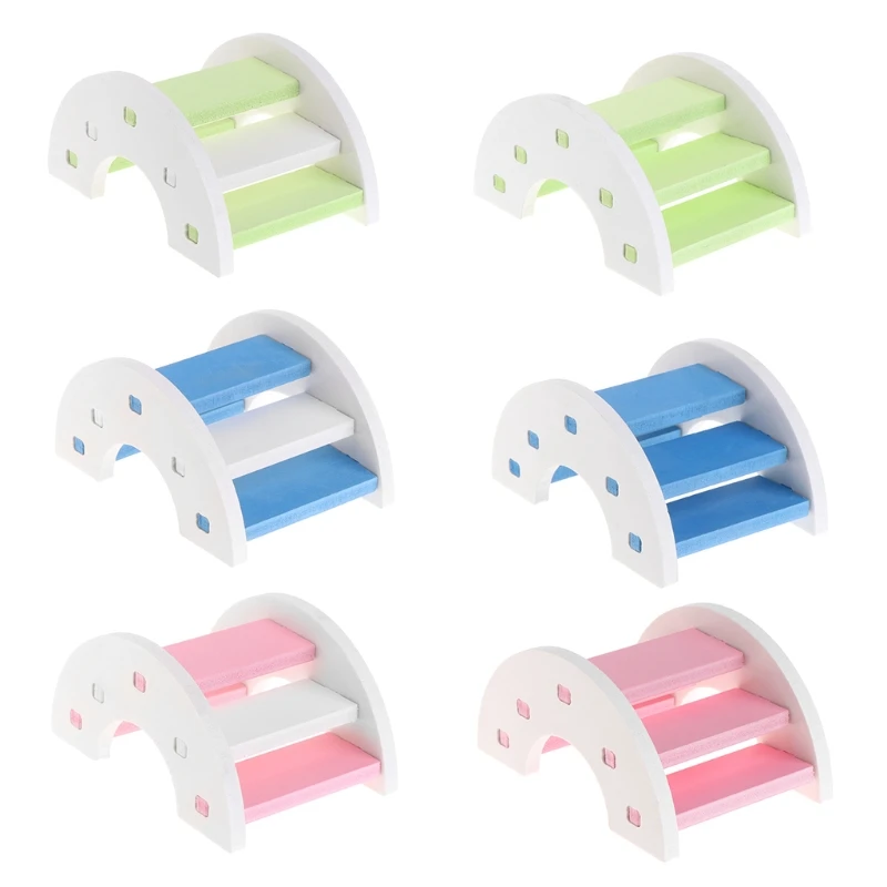 Игрушечный хомяк деревянный мост из ПВХ прикольные животные морская свинка