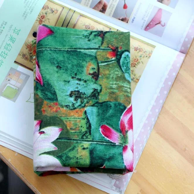 Ткани на метр 50*145 см цветочная ткань хлопчатобумажная в стиле пэчворк с принтом