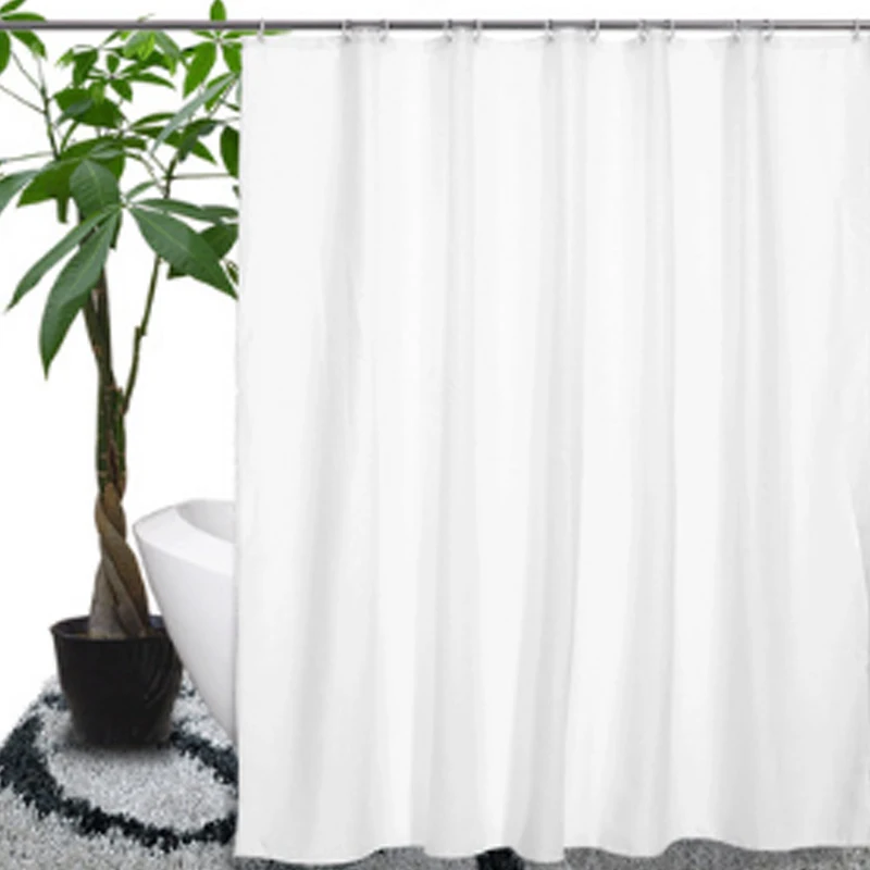 Полиэфирная тканевая Штора для душа Peva ванной комнаты толстая Водонепроницаемая