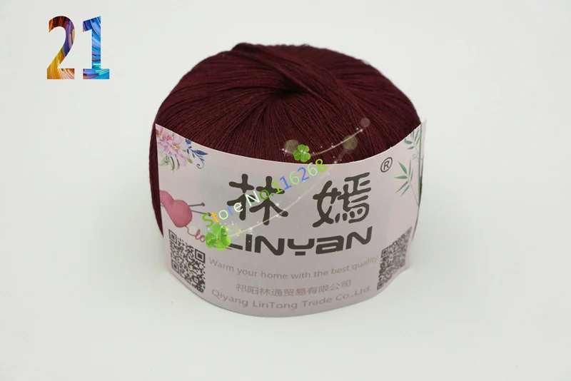 picture color 6 шт.* 100 г крючок, вязаная пряжа, нить для плетения, нить для вязания, игла, хлопчатобумажная пряжа для вязания, linha de croche t59 - Цвет: picture color