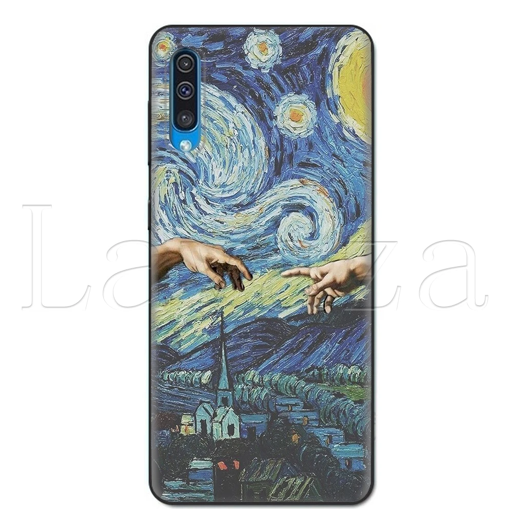 8 Lavaza Тонкий Ван Гог Звездная ночь мягкий чехол для samsung Примечание A3 A5 A6 A7 A8 A9 A10s A20s A30s A40s A50s 10 A70 8 9 J6 плюс - Цвет: 8