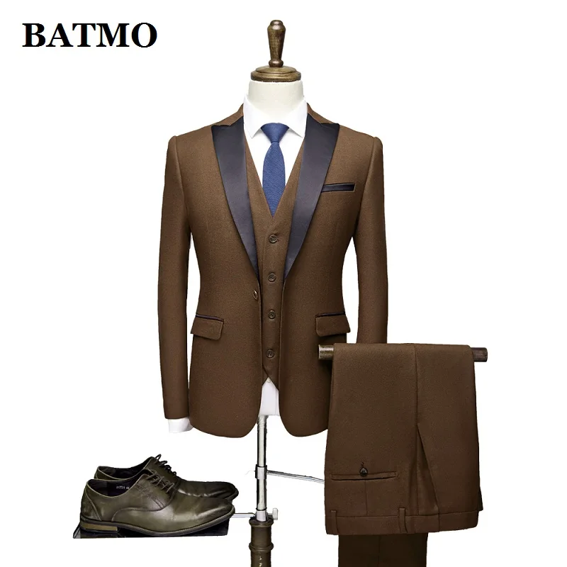 BATMO 2019 Новое поступление высококачественные свадебные костюмы для мужчин