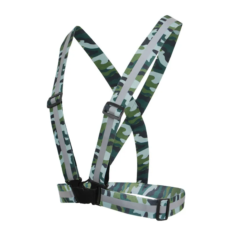 Спортивная Светоотражающая одежда для бега дорожный светоотражающий пояс езды